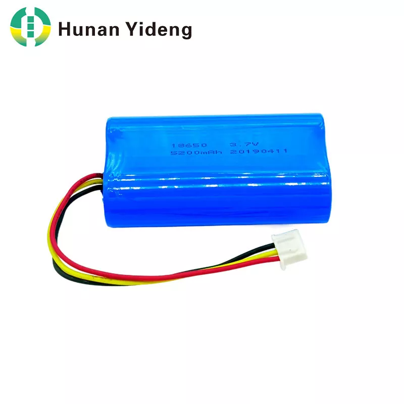 18650 3.7V 5200mAh रिचार्जेबल लिथियम आयन बेलनाकार ब्याट्री