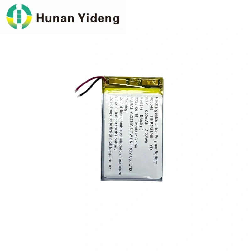 3.7V 450mAh 403048 अल्ट्रा थिन लिथियम पोलिमर ब्याट्री मिनी लिपो सेल