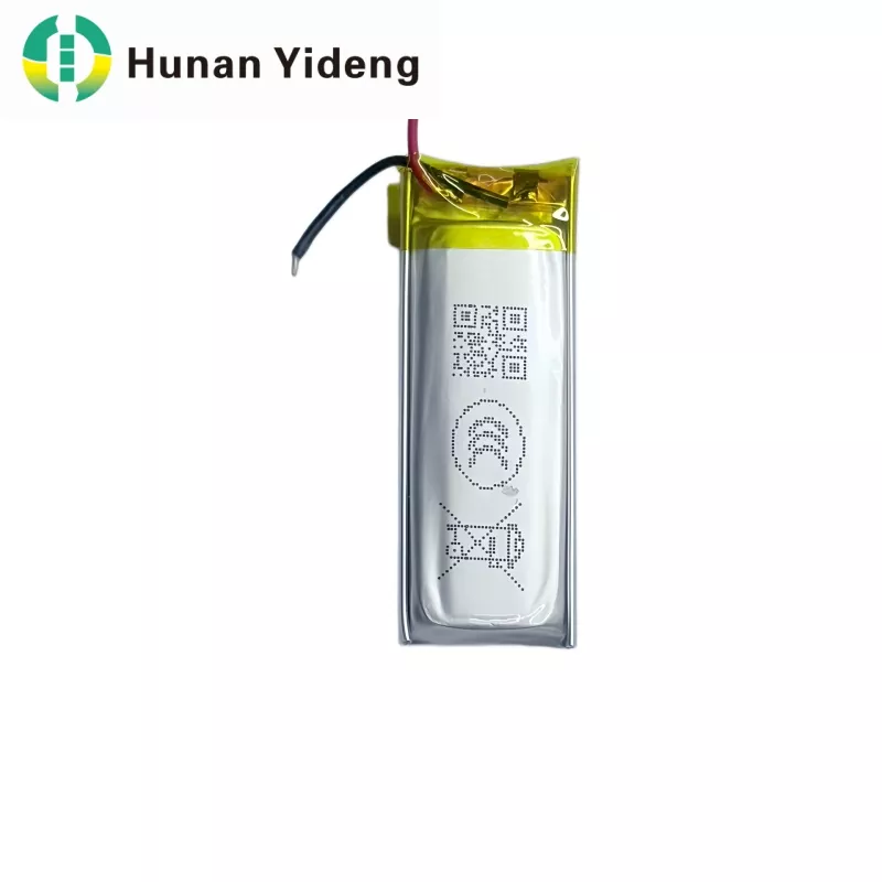 पहिरन मिल्ने मेडिकल उपकरणहरूको लागि 3.7V 500mAh 751540 लिथियम पोलिमर ब्याट्री
