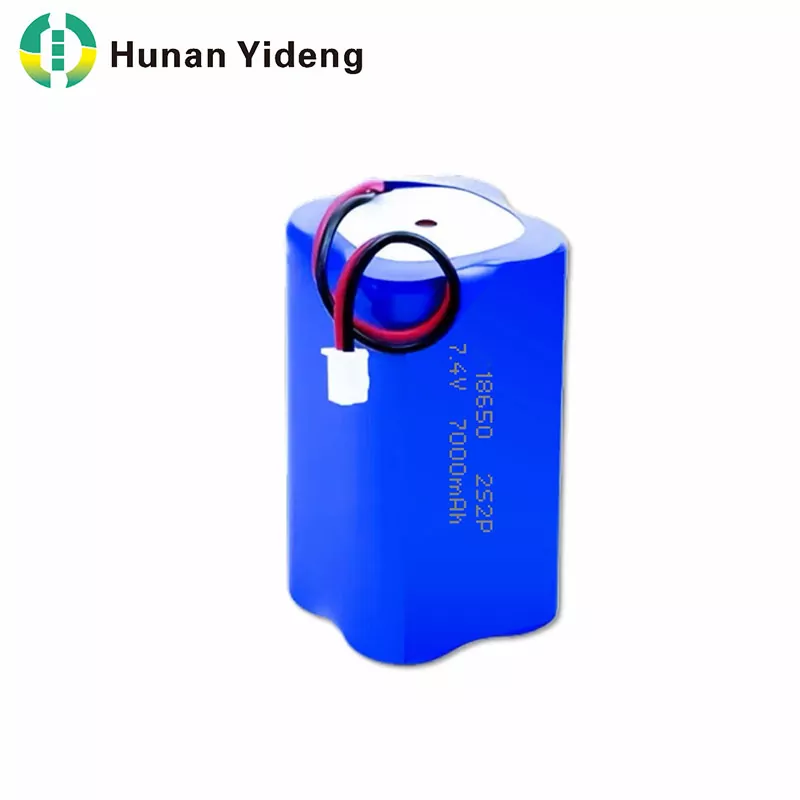 7.4V 4400mAh 18650 2S2P लिथियम आयन ब्याट्री प्याक