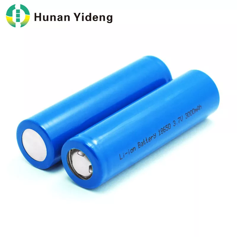 उच्च क्षमता 18650 बेलनाकार लिथियम आयन ब्याट्री 3.7V 3000mAh